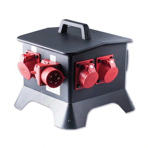 Keraf 104483 Boîte De Distribution Tout Caoutchouc 2 X 32A 5p 6 X Schuko 4 Keraf 104483 Boîte De Distribution Tout Caoutchouc 2 X 32A 5p 6 X Schuko – Image 2