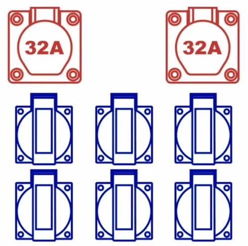 Keraf 104489 KE101 Boîte De Distribution 63A 3 Keraf 104489 KE101 Boîte De Distribution 63A