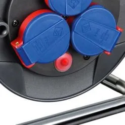 Brennenstuhl 1079850 Garant Compact IP44 Enrouleur De Câble 15m AT-N05V3-F 3G1,5 Bleu