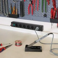 Brennenstuhl 1150650316 Bremounta Prise Multiple 6 Voies Noir 3m H05VV-F 3G1,5 -Promos Foret diamant Boutique 1150650316 bremounta prise multiple 6 voies noir 3m h05vv f 3g1 5 2