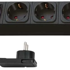 Brennenstuhl 1153100100 Prise Multiple Comfort-Line Plus Avec Fiche Plate 4 Voies Noir 2m H05VV-F 3G1,5 -Promos Foret diamant Boutique 1153100100 prise multiple comfort line plus avec fiche plate 4 voies noir 2m h05vv f 3g1 5 1