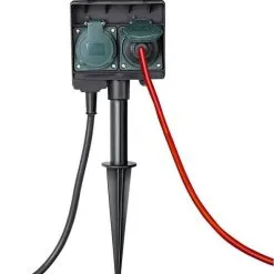 Brennenstuhl 1154430 Prise De Jardin Avec Piquet De Terre IP44 2 Gang 1,4m H07RN-F 3G1,5 -Promos Foret diamant Boutique 1154430 prise de jardin avec piquet de terre ip44 2 gang 1 4m h07rn f 3g1 5 3