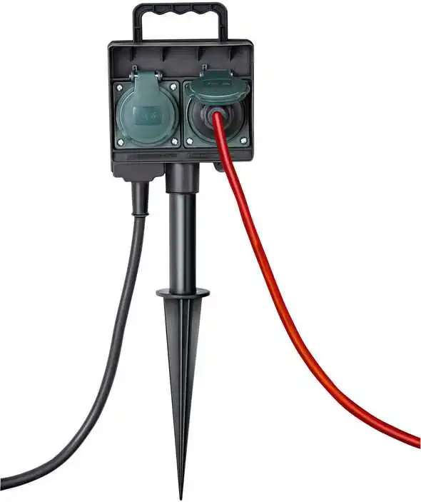 Brennenstuhl 1154450 Prise De Jardin Avec Piquet De Terre IP44 4 Gang 10m H07RN-F 3G1,5 7 Brennenstuhl 1154450 Prise De Jardin Avec Piquet De Terre IP44 4 Gang 10m H07RN-F 3G1,5 – Image 5