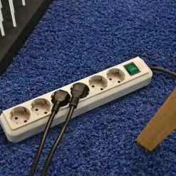 Brennenstuhl 1159540015 Prise Multiple Eco-Line Avec Interrupteur 6 Voies Gris Argenté 1,5 M H05VV-F 3G1,5 -Promos Foret diamant Boutique 1159540015 prise multiple eco line avec interrupteur 6 voies gris argente 1 5 m h05vv f 3g1 5 2