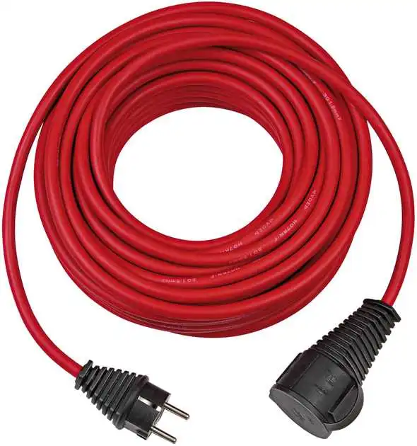 Brennenstuhl 1167950 Câble D'extension Pour Chantiers IP44 10m Rouge H07RN-F 3G1,5 4 Brennenstuhl 1167950 Câble D'extension Pour Chantiers IP44 10m Rouge H07RN-F 3G1,5 – Image 2
