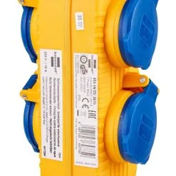 Brennenstuhl 1169200010 Câble De Chantier IP54 Avec Bloc De Prises 5m Noir H07RN-F 3G1,5 -Promos Foret diamant Boutique 1169200010 cable de chantier ip54 avec bloc de prises 5m noir h07rn f 3g1 5 3