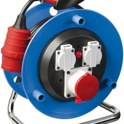 Brennenstuhl 1182730 Garant Enrouleur De Câble électrique CEE 1 25m H05VV-F 5G1,5 16A
