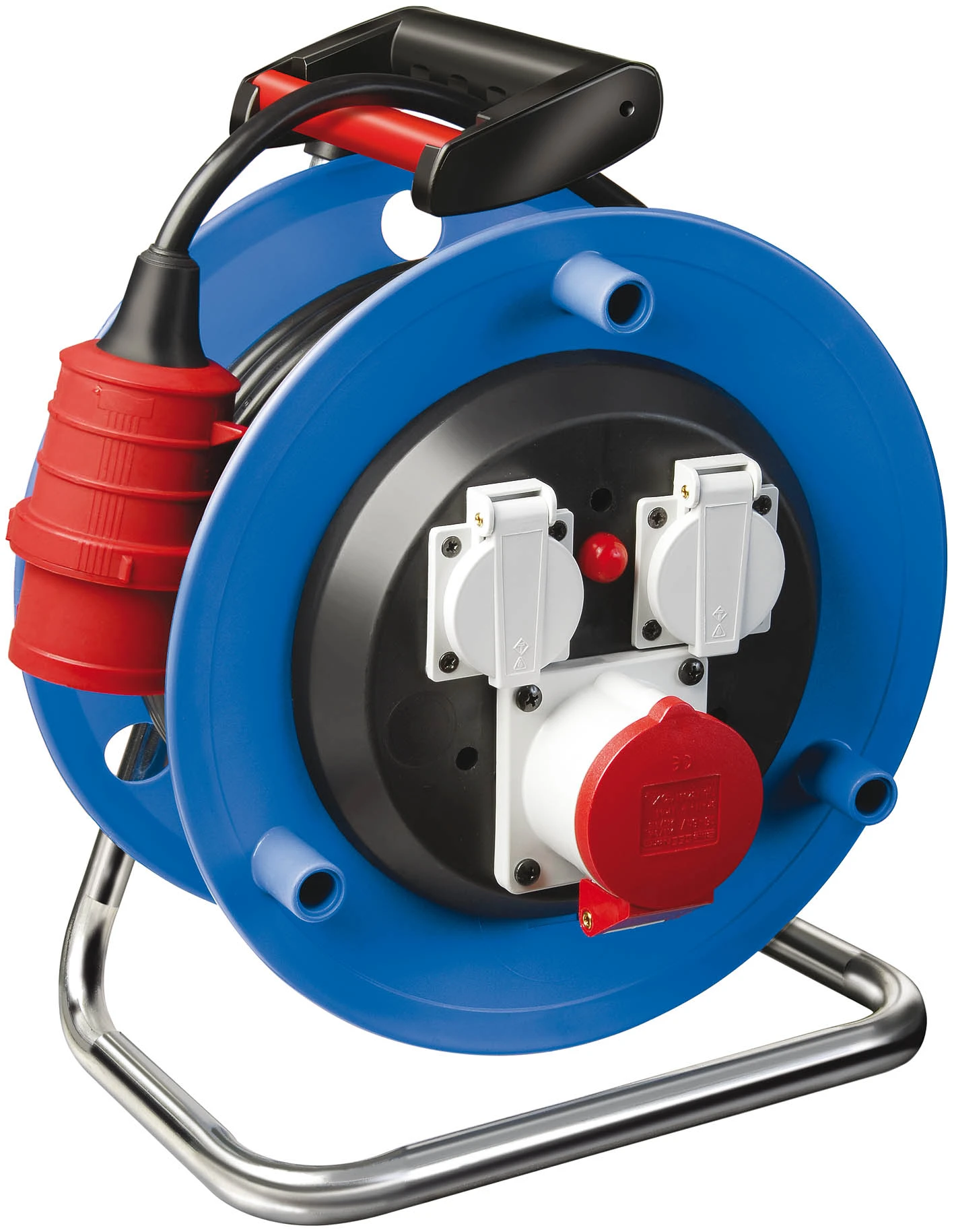 Brennenstuhl 1182730 Garant Enrouleur De Câble électrique CEE 1 25m H05VV-F 5G1,5 16A 3 Brennenstuhl 1182730 Garant Enrouleur De Câble électrique CEE 1 25m H05VV-F 5G1,5 16A