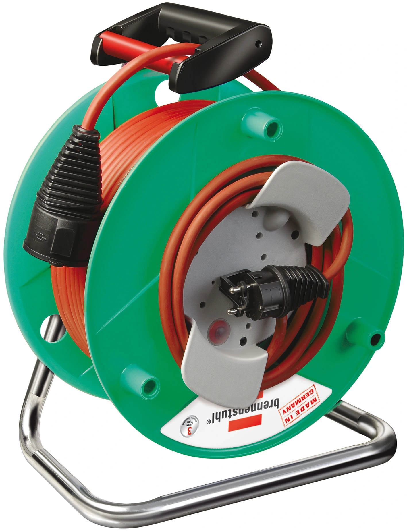 Brennenstuhl 1188470 Garant Enrouleur De Câble De Jardin 40m AT-N07V3-F 3G1,5 RF IP44 290 VDE 3 Brennenstuhl 1188470 Garant Enrouleur De Câble De Jardin 40m AT-N07V3-F 3G1,5 RF IP44 290 VDE