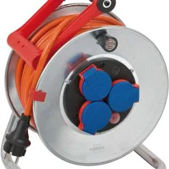 Brennenstuhl 1198370 Garant S IP44 Enrouleur De Câble 25m AT-N07V3-F 3G1,5