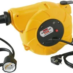 Brennenstuhl 1241020300 Enrouleur De Câble Automatique IP20 9+2m H05VV-F 3G1.5