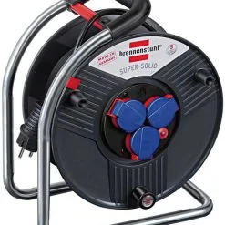 Brennenstuhl 1308200 Super-Solid IP44 Enrouleur De Câble Pour L'industrie/construction 40m H07RN-F 3G2,5