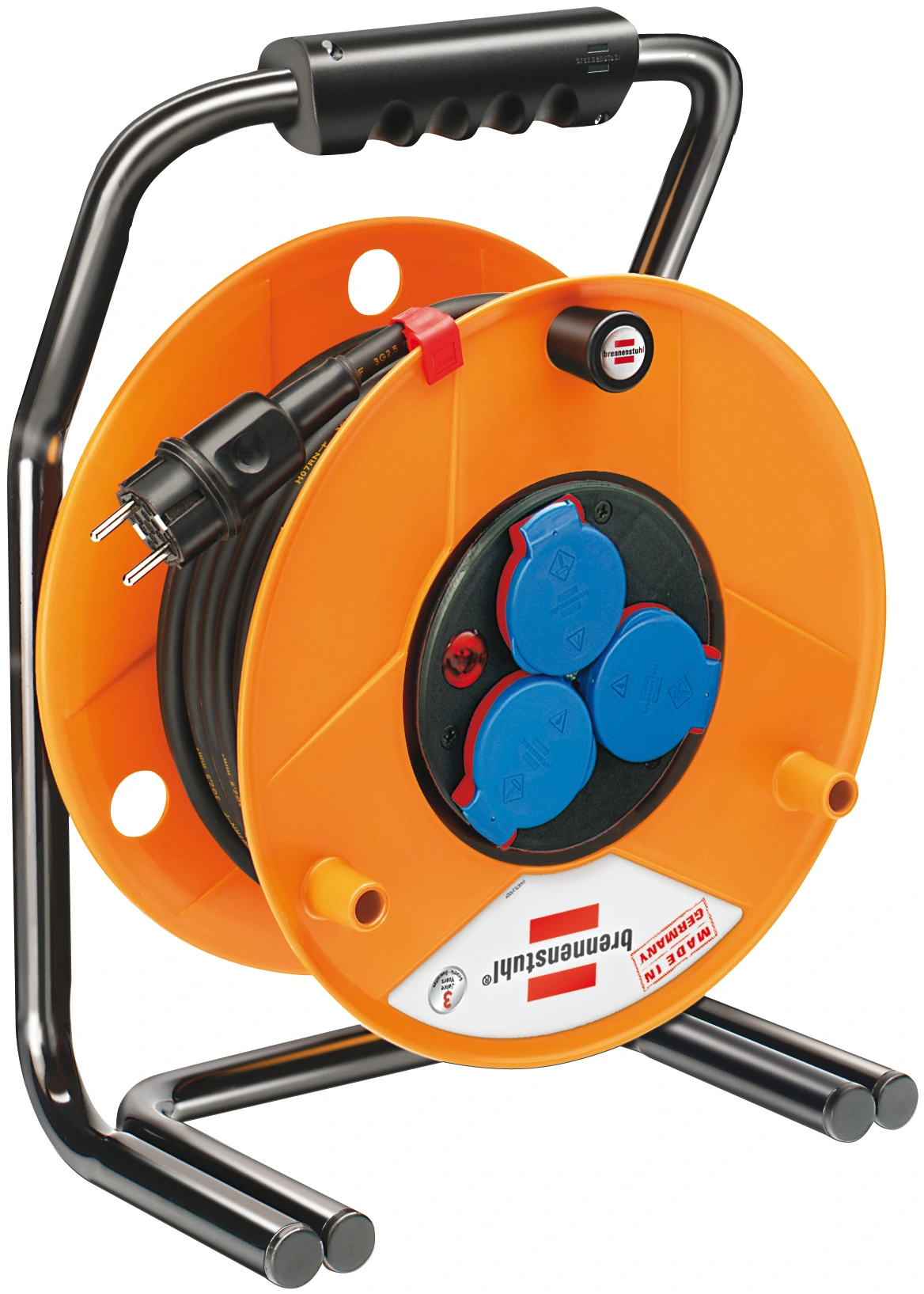 Brennenstuhl 1318930 Brobusta Enrouleur De Câble 40m H07RN-F 3G1,5 IP44 Pour Chantiers 3 Brennenstuhl 1318930 Brobusta Enrouleur De Câble 40m H07RN-F 3G1,5 IP44 Pour Chantiers