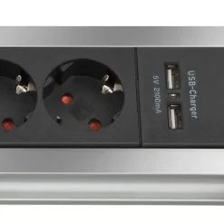 Brennenstuhl 1391000516 Premium-Alu-Line Prise Multiple Avec USB 6 Voies 3m H05VV-F 3G1,5 -Promos Foret diamant Boutique 1391000516 premium alu line prise multiple avec usb 6 voies 3m h05vv f 3g1 5 1