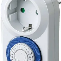 Brennenstuhl 1506160 MMZ Interrupteur Horaire 20 Jours IP20 Blanc