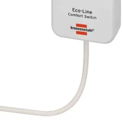 Brennenstuhl 1508220 Adaptateur Pour Interrupteur Confort Eco-Line EL CSA1 Pour Pédale Externe