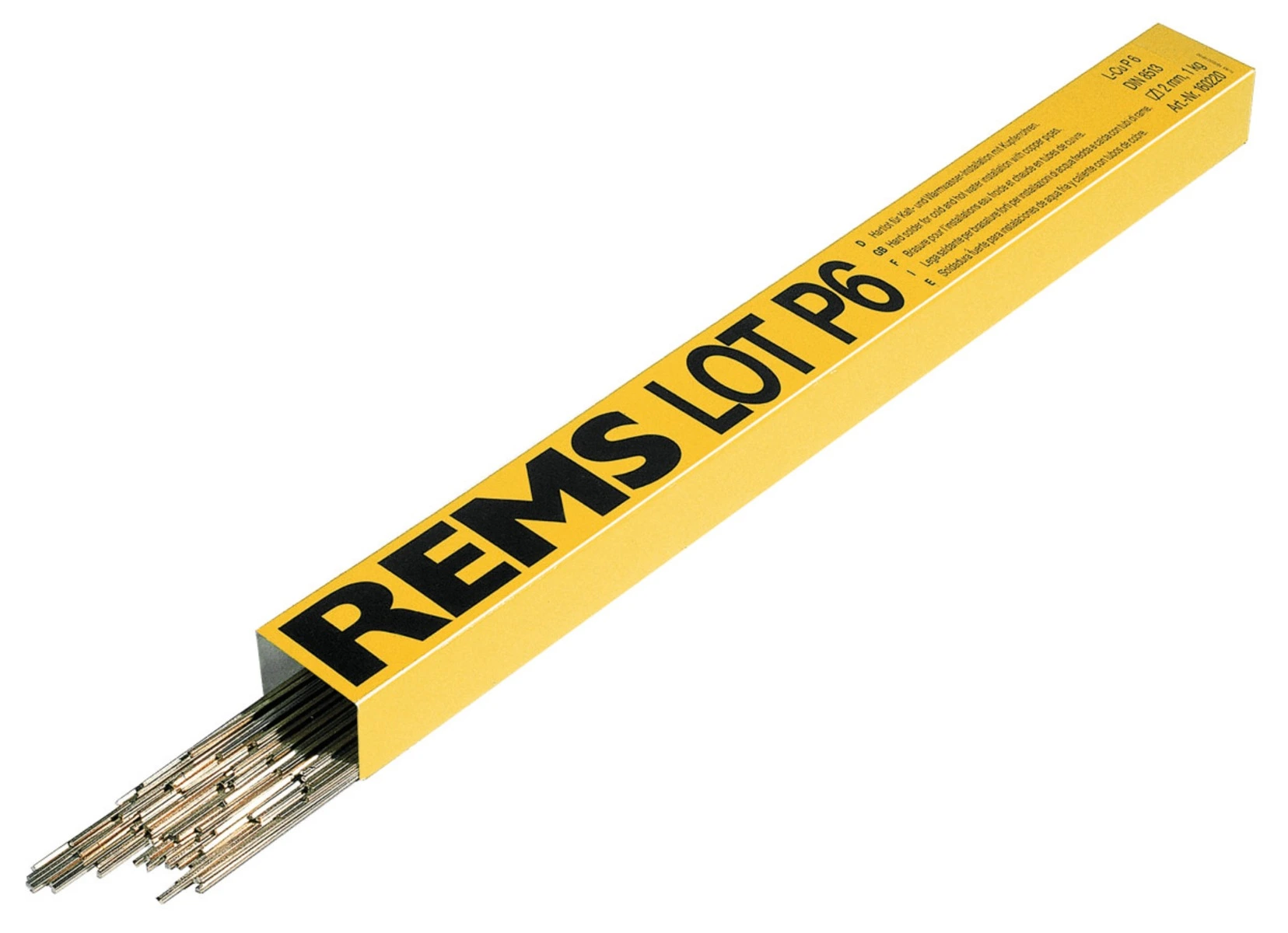 Rems 160220 R Lot P6 Soudure De Brasage B-Cu94P-710/890 3 Rems 160220 R Lot P6 Soudure De Brasage B-Cu94P-710/890