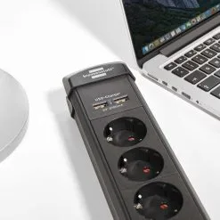 Brennenstuhl 1951160601 Premium-Line Power Strip Avec USB 6 Voies Noir 3m H05VV-F 3G1,5 -Promos Foret diamant Boutique 1951160601 premium line power strip avec usb 6 voies noir 3m h05vv f 3g1 5 2