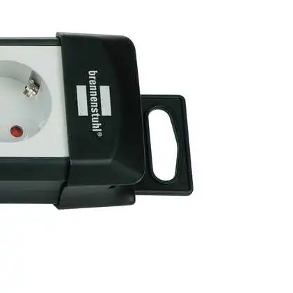 Brennenstuhl 1951550600 Premium-Line Technology Prise Multiple 5 Voies Noir/gris Clair 3m H05VV-F 3G1,5 Commutable Individuellement Pour Les Fiches D'adaptation 6 Brennenstuhl 1951550600 Premium-Line Technology Prise Multiple 5 Voies Noir/gris Clair 3m H05VV-F 3G1,5 Commutable Individuellement Pour Les Fiches D'adaptation – Image 4