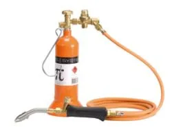 SIEVERT 200461 Kit De Soudure Pro 86 Avec Bouteille Orange Neuve Et Réducteur/robinet D'éclatement De Tuyau
