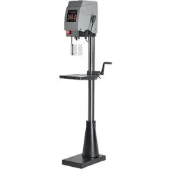 Flott 212750 SB 15 Plus MK II - Perceuse à Colonne Avec Dispositif De Filetage, Table Intermédiaire, éclairage LED Et écran Numérique OLED