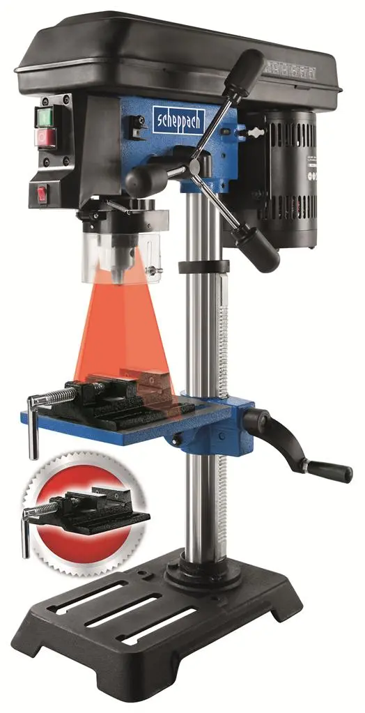 Scheppach 4906807901 DP16SL Perceuse D'établi 3-16 Mm 3 Scheppach 4906807901 DP16SL Perceuse D'établi 3-16 Mm