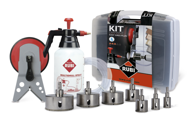 Rubi 50937 EASY GRES PLUS SET - Jeu De Forets Diamantés + Accessoires 3 Rubi 50937 EASY GRES PLUS SET - Jeu De Forets Diamantés + Accessoires