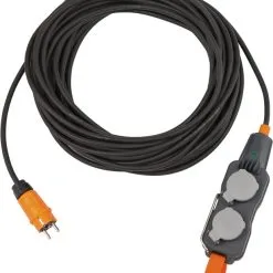 Brennenstuhl ProfessionalLINE 9162100160 ProfessionalLINE Bloc D'alimentation Avec Câble D'extension 10m Noir H07RN-F 3G2.5 IP54
