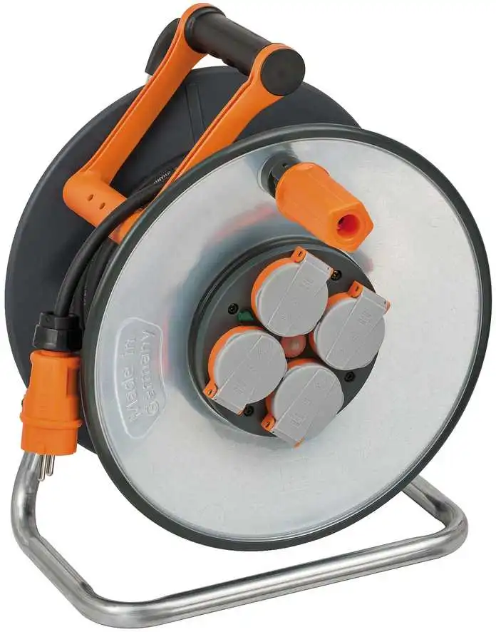 Brennenstuhl ProfessionalLINE 9192250100 ProfessionalLINE Enrouleur De Câble SteelCore IP44 25m H07RN-F 3G2,5 8 Brennenstuhl ProfessionalLINE 9192250100 ProfessionalLINE Enrouleur De Câble SteelCore IP44 25m H07RN-F 3G2,5 – Image 6