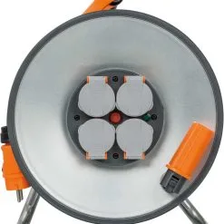 Brennenstuhl ProfessionalLINE 9192330100 ProfessionalLINE Enrouleur De Câble SteelCore IP44 33m H07RN-F 3G2,5