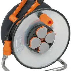 Brennenstuhl ProfessionalLINE 9192330100 ProfessionalLINE Enrouleur De Câble SteelCore IP44 33m H07RN-F 3G2,5 -Promos Foret diamant Boutique 9192330100 professionalline enrouleur de cable steelcore ip44 33m h07rn f 3g2 5 5