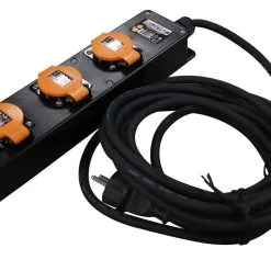 Relectric RELEC492275 PRO Bloc Multiprises 5Mtr 3-gangs 3 X 1.5 Mm